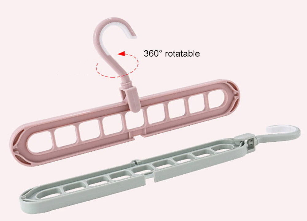 9 Holes 360 Rotating Clothes Drying Rack